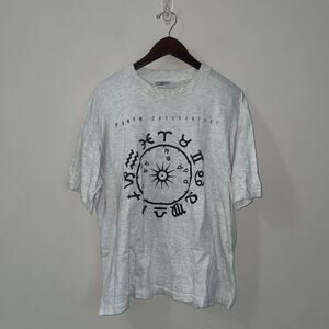 Vintage Single Stitch Grey Heathered Perth Observatory Australia T-Shirt (0107)